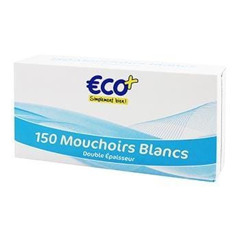Mouchoirs en papier Eco+ Boîte x1 - 150 mouchoirs