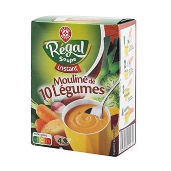 Mouliné 10 légumes Régal Soupe Instantané - 80g