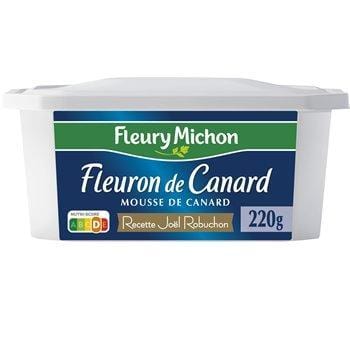 Mousse de canard Fleury Michon A la crème 220g