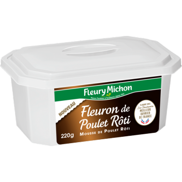 Fleury Michon Mousse de Poulet Roti 220g