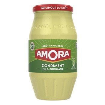 Moutarde condiment Amora 430g