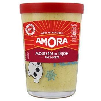 Moutarde de Dijon Amora Fine et forte - 195g