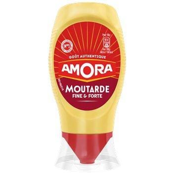 Moutarde de Dijon Amora  Fine et forte - 265g
