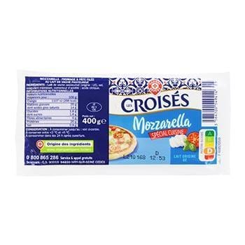 Mozzarella Les Croisés Pour pain - 400g