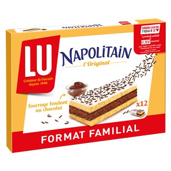 Lu Napolitain Format Familial 360g