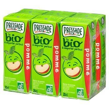 Nectar de pomme Bio Pressade Briquettes - 6x20cl