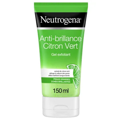 Neutrogena Gel Nettoyant Visage Anti-Brillance Citron Vert 150 ml