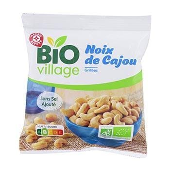 Noix de cajou Bio Village  Grillées - 100g