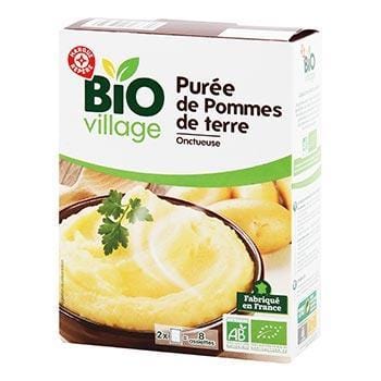 Bio Village Puree de Pommes de Terre Bio 2x125g