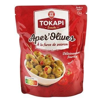 Olives farcies Tokapi Au poivron - 150g