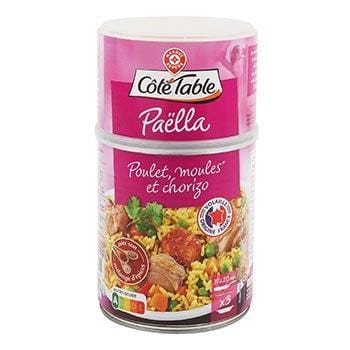 Paëlla Royale Côté Table Poulet, moule et chorizo 940g