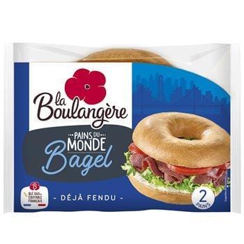 Pain Bagel La Boulangère x2 - 180g