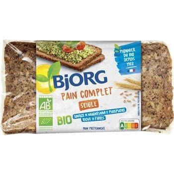 Pain complet Bjorg  Seigle - 500g