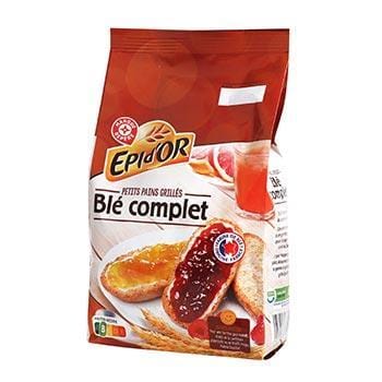 Pains grillés complet Epi d'or 400g