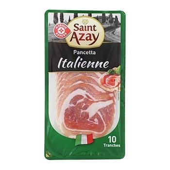 Pancetta italienne Saint Azay 10 tranches - 100g