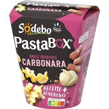 Pasta Box Sodebo Fusilli à la Carbonara - 330g