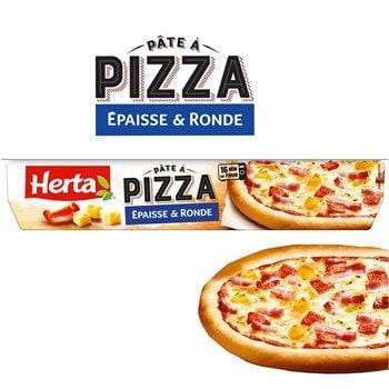 Pâte à pizza Herta Epaisse - 375g