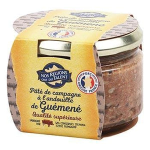 Nos Regions Country-style Pâté with Andouille sausage 180g