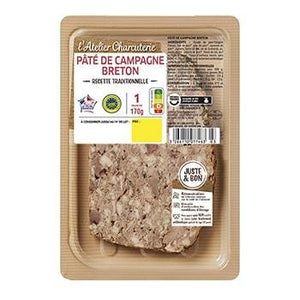 L'Atelier Pâté de Campagne Breton 170g