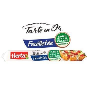 Pâte feuilletée Herta Sans huile de palme - 230g