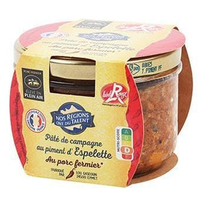 Nos Regions Espelette chilli pâté 180g