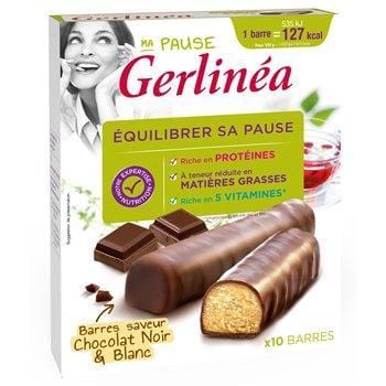 Pause gourmande Gerlinea Chocolat hyperprotéinées - 310g