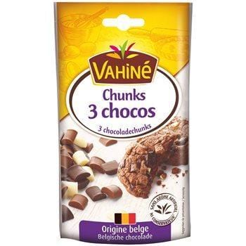 Pépites chuncks Vahine 3 chocolats - 100g