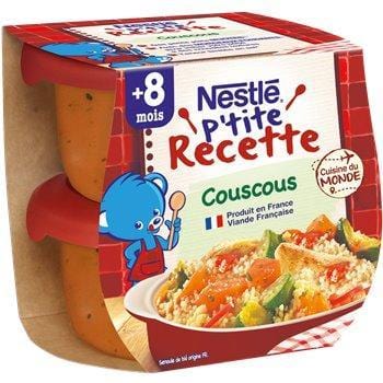 Nestle P'tite Recette Couscous 2x200g