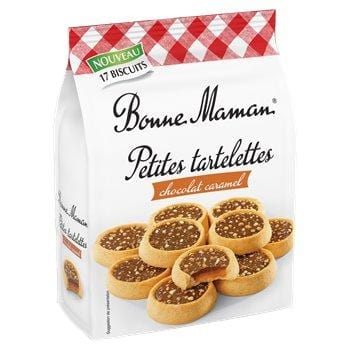 Bonne Maman Petites Tartelettes Chocolat Caramel 250g