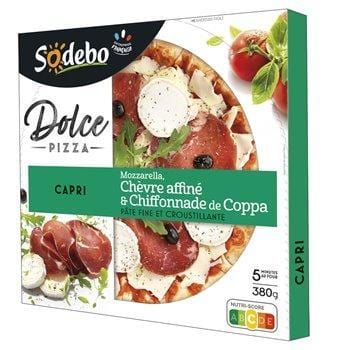 Pizza dolce Sodebo Capri - 380g