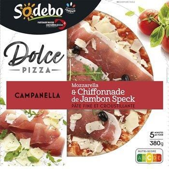 Pizza fraîche Sodebo A l'italienne Campanella - 380g