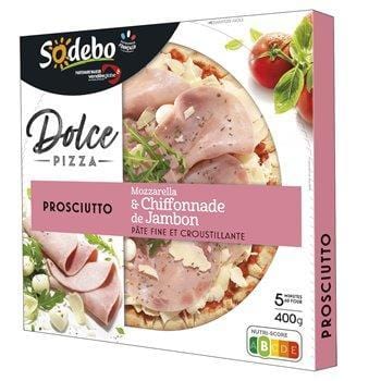 Pizza fraîche Sodebo A l'italienne Prosciutto - 400g