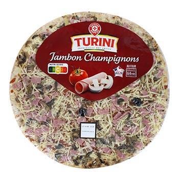Pizza Turini Jambon champignons - 450g