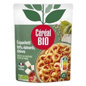 Plat express Céréal Bio Cappellettis Tofu Epinard 220g