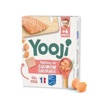 Yooji Portions de Saumon Sauvage 12x10g