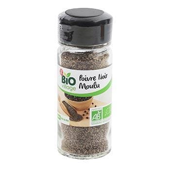 Bio Village Poivre noir moulu 38 g