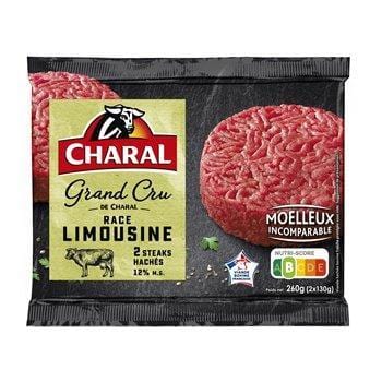 Charal Steak Haché Grand Cru Limousine 2x130g