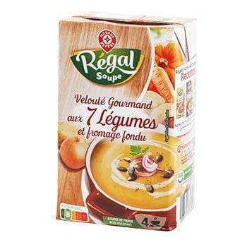 Potage gourmand Régal Soupe Légumes et fromage fondu - 1L