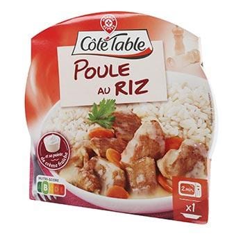 Poule au riz Côté table 300g