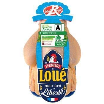 Poulet blanc fermier Loué Label rouge - 1.250kg