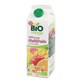 Pur jus 7 fruits Bio Village Multifruits - 1L