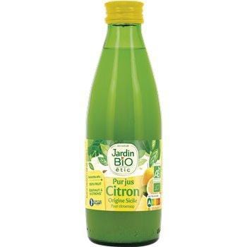 Pur jus de citron Jardin Bio 25cl