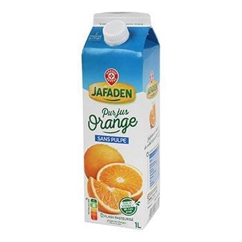 Pur jus orange Jafaden Sans pulpe - 1L