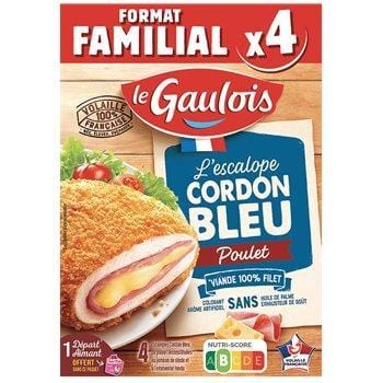 Le Gaulois Cordons Bleu Poulet (x4) 400g