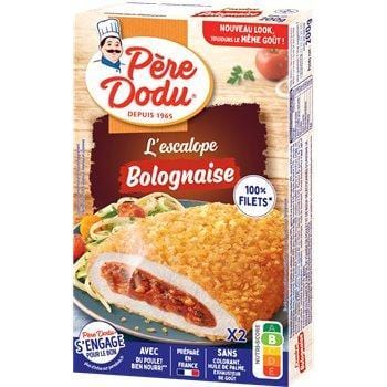Pere Dodu Filet d'Escalope Bolognaise (x2) 200g