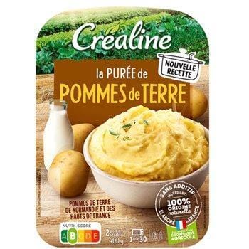 Purée pommes de terre Créaline 2x200g