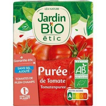 Purée tomate Jardin Bio 200g