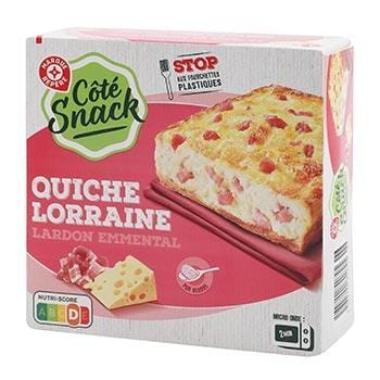 Quiche lorraine Côté Snack 190g