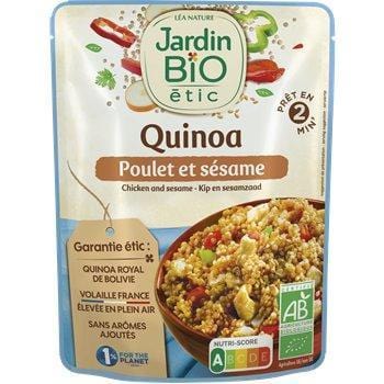 Quinoa Jardin Bio  Poulet et Sésame - 250g