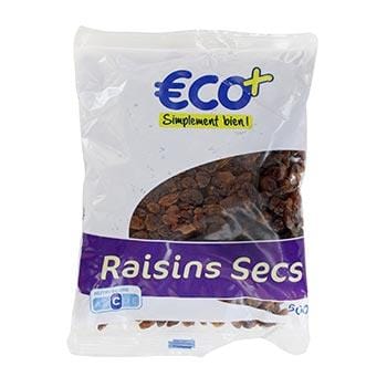 Raisins secs Eco+ 500g